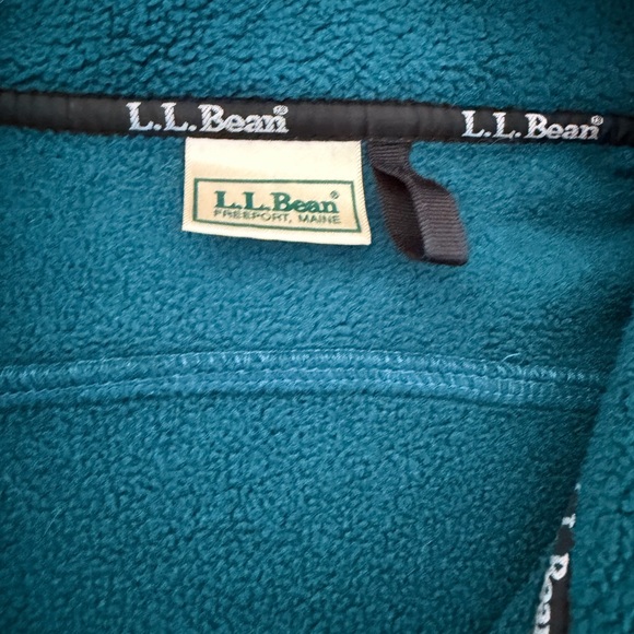 Vintage LL Bean Men’s Fleece Zip Up Sweater/Jacket - Picture 3 of 4